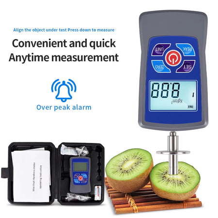 GY-M30/M15 Fruit Hardness Tester &ndash; Wide Range 0.2 to 30 Kgf