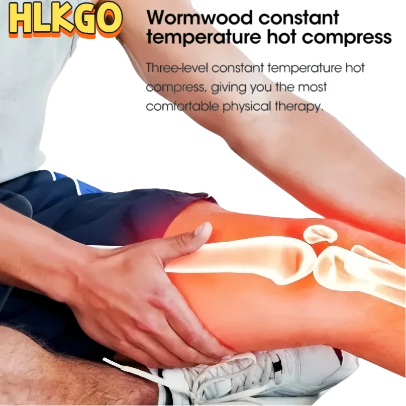 CE certifikovaný elektrický masér na kolena s vyhříváním a vibracemi