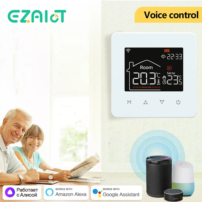 Tuya Smart Thermostat &ndash; Voice Control Enabled WiFi Heating