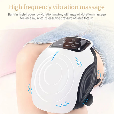 Smart Cordless Knee Massager &ndash; Heated Vibration Therapy