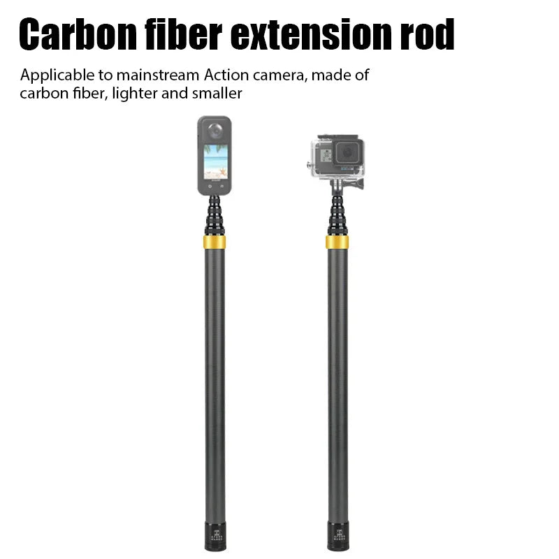 290CM Carbon Fiber Selfie Stick &ndash; Extended Edition Pro