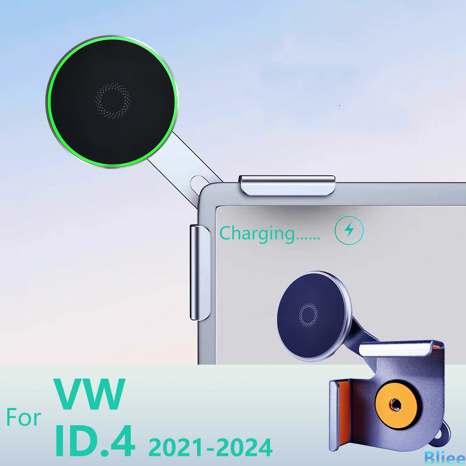 Volkswagen ID4 Magnetisk Telefonhållare MagSafe Trådlös Laddning