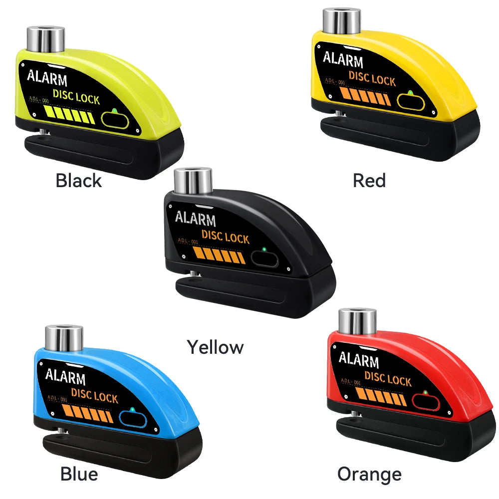Extractme Motorcycle Alarm Disc Brake Lock &ndash; 110dB Alarm