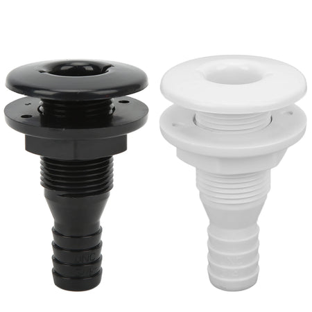 3/4in ABS Plastic Boat Thru Hull Connector &amp; Drain Outlet | EBTOOLS