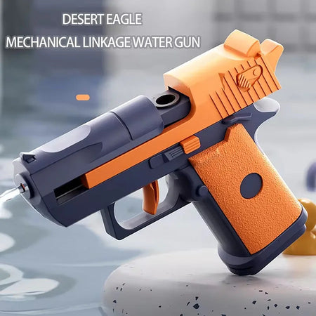 Kids Mini Desert Eagle Water Gun &ndash; Continuous Shooting Pool &amp; Beach Toy for Summer Fun