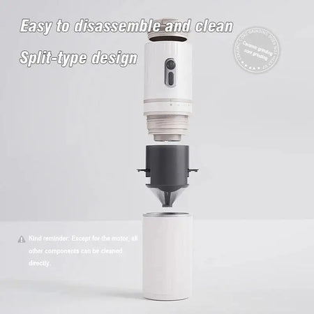 Portable Electric Capsule Grinding Coffee Maker Espresso Coffee Maker Travel and Car  Hand Punch Outdoor Portable Coffee