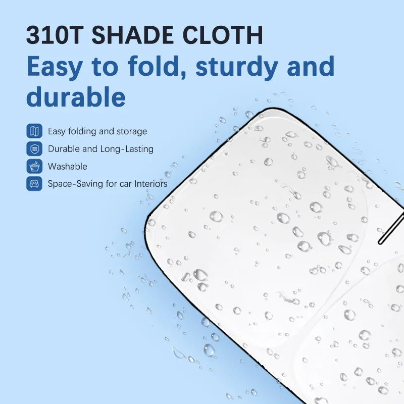 Car Windshield Sun Shade &ndash; Superior UV Protection for Volkswagen Golf Models