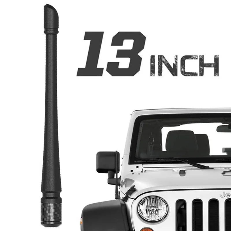 32CM Universal AM FM Radio Antenna &ndash; Durable Rubber Design For Wrangler JK JL