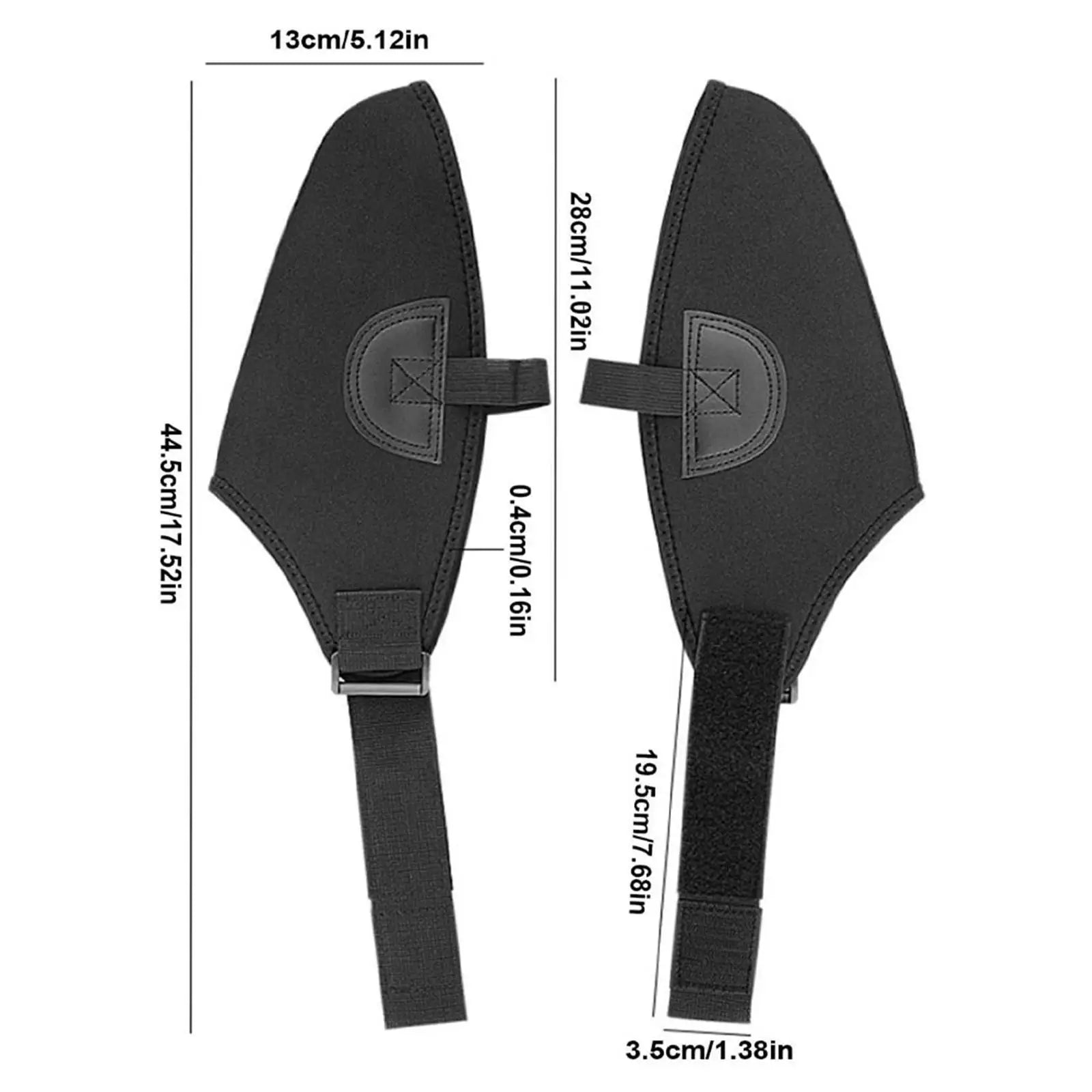 Ski Boot Covers Neoprene Non Slip &ndash; Lightweight Warmth