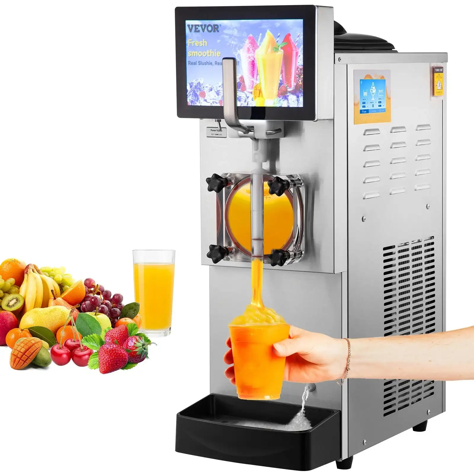 8L Slushy Margarita Machine With Digital Display