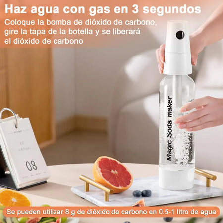 Portable Soda Maker Machine &ndash; Bottom Carbonation Tech