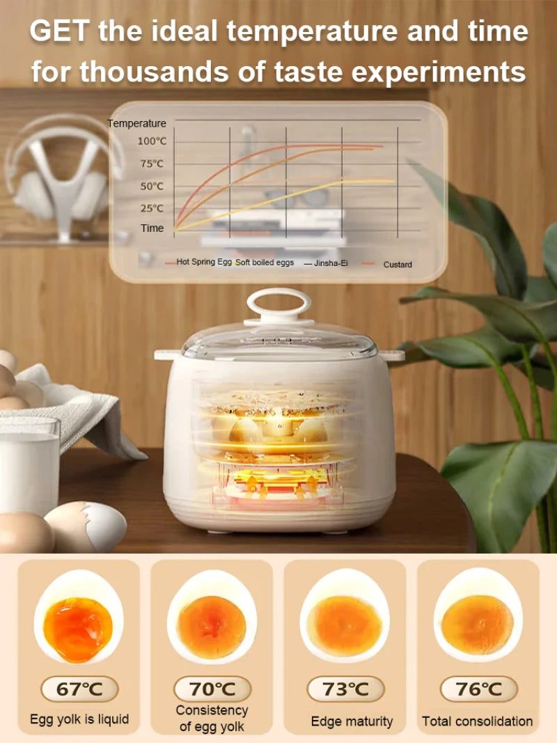 Electric Egg Cooker &amp; Steamer