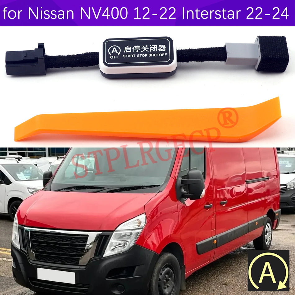 Módulo de interruptor de bypass de parada y arranque automático para Nissan NV400 2012-2022 Interstar 2022-2024