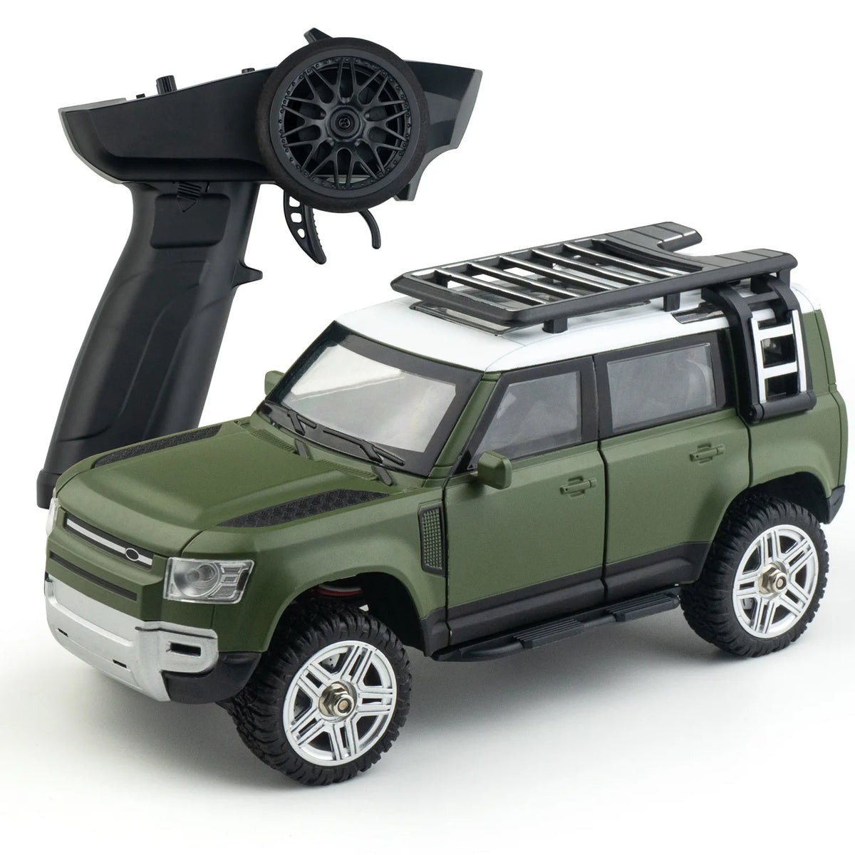 1/24 SG-2402 RC Car 4x4 Alloy Rock Climbing &ndash; Alloy Chassis green