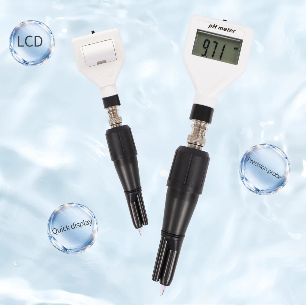 PH-98211 PH Tester Digital Acidity Meter &ndash; Backlit Display