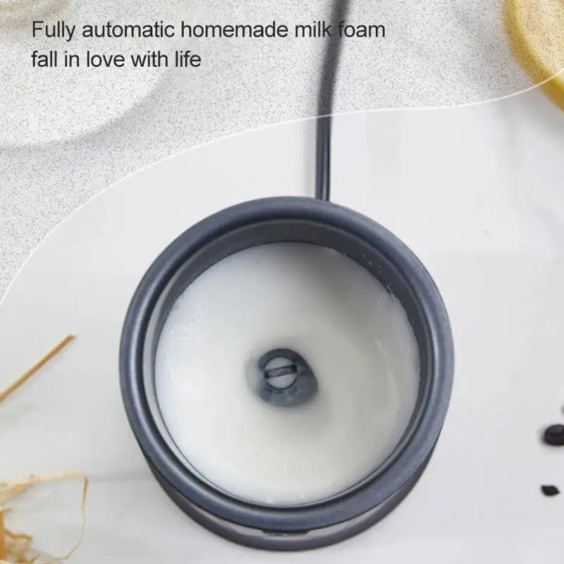 Electric Milk Frother 220V Hot Cold For Latte Cappuccino