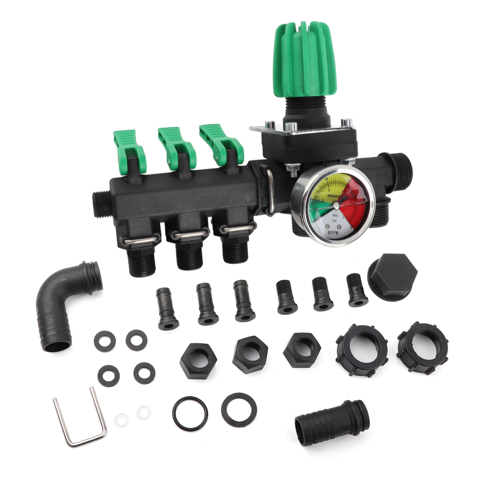 Agricultural Sprayer 3 Way Water Splitter Valve &ndash; EasyMount