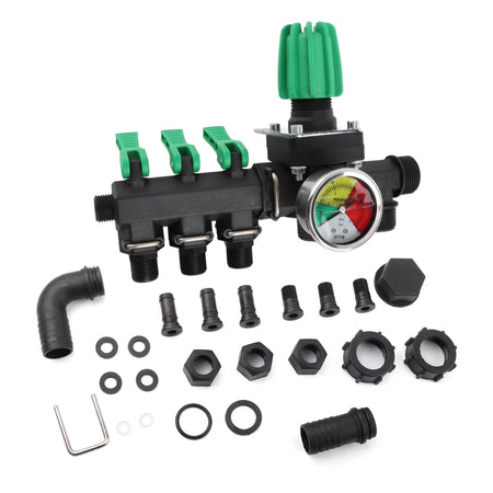 Agricultural Sprayer 3 Way Water Splitter Valve &ndash; EasyMount