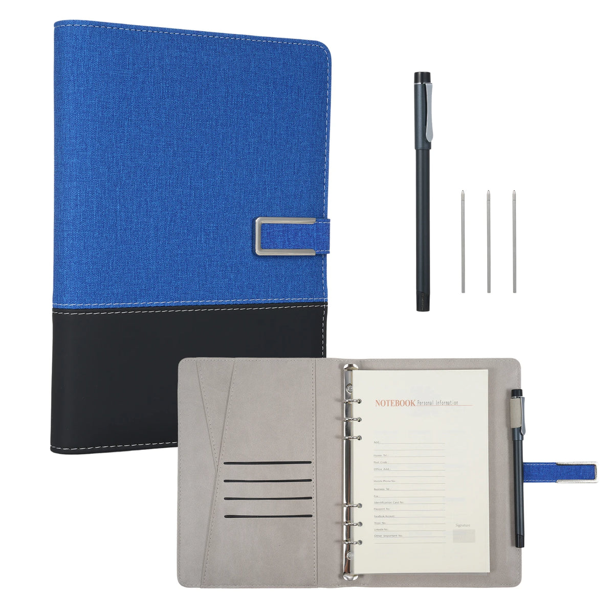 Smart Pen &amp; A5 Leather Notebook with Real-time Sync and AI Voice-to-Text