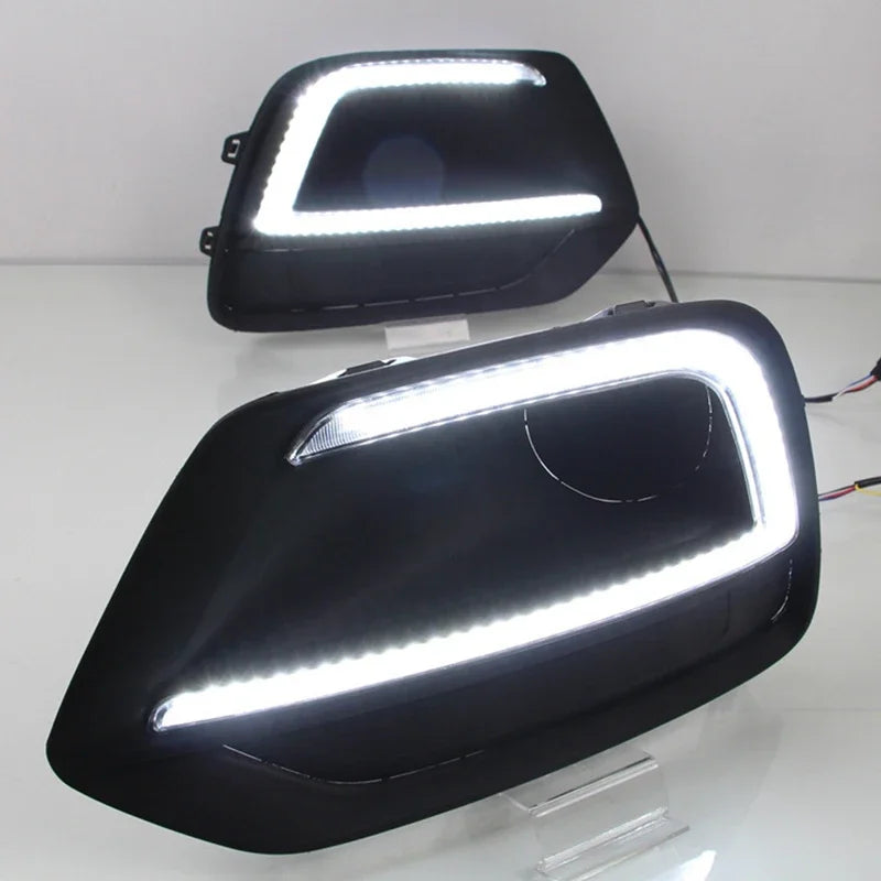 Copertura del Faro Antinebbia DRL per Chevrolet Trax Segnale di Direzione Bianco Giallo