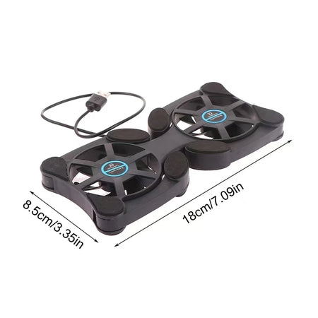 Mini Laptop Fan Stand &ndash; Compact and Portable Design