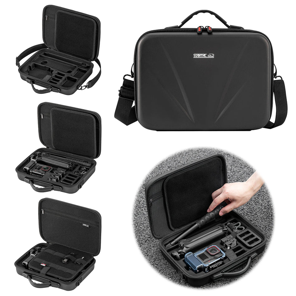 Insta360 Ace Pro 2 Grip Kit Organizer Bag Hard PU Case