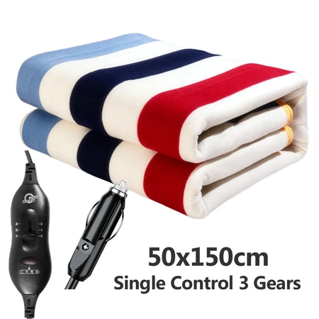 Car Electric Heated Blanket 12V &ndash; Energy Saving Warmth A 50x150CM