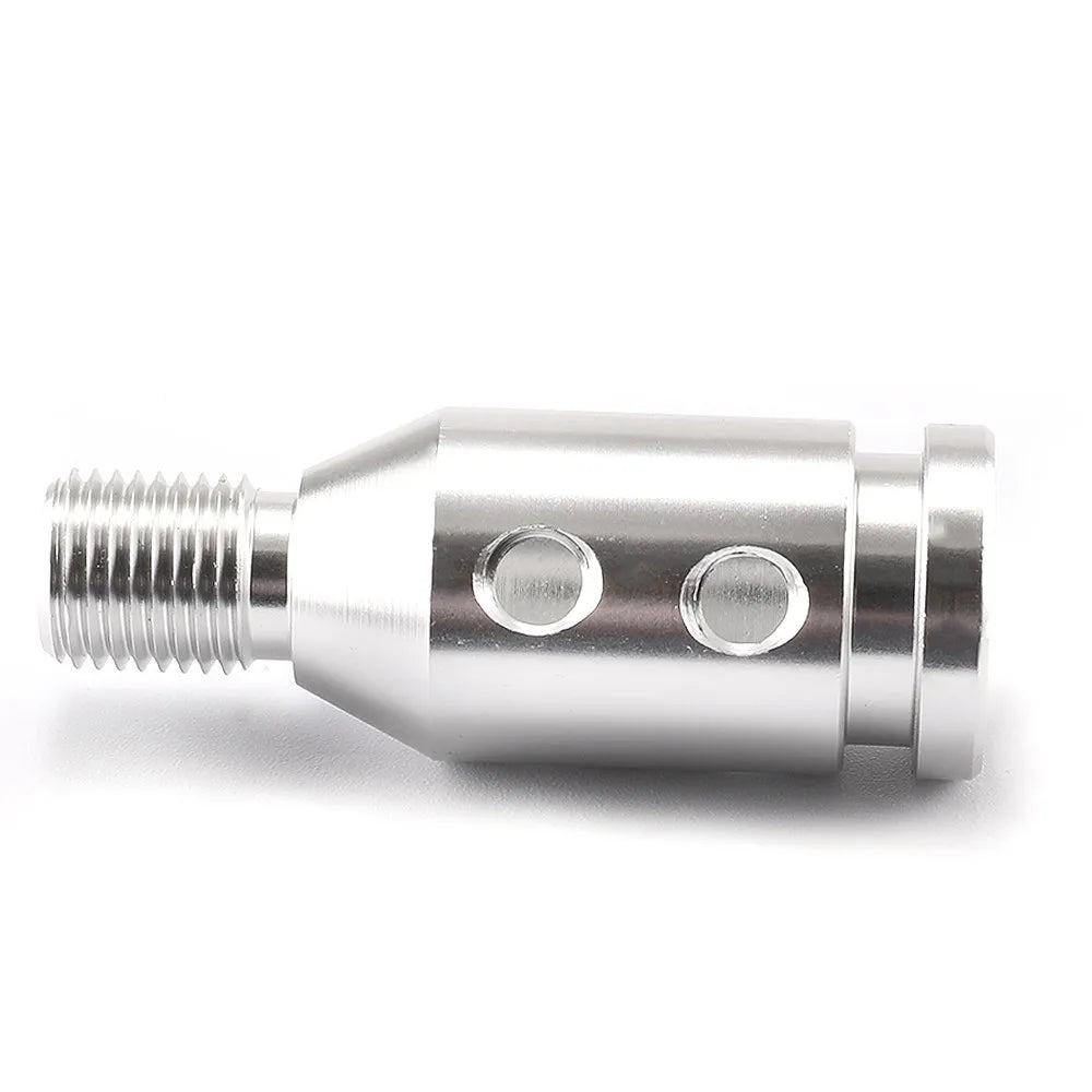 Car Shift Knob Adapter Universal Aluminum Alloy Gear Shift Knob Adapter for Non-Threaded Manual Shifters M12x1.25 M10x1.5 by InterCyprus Trading Ltd