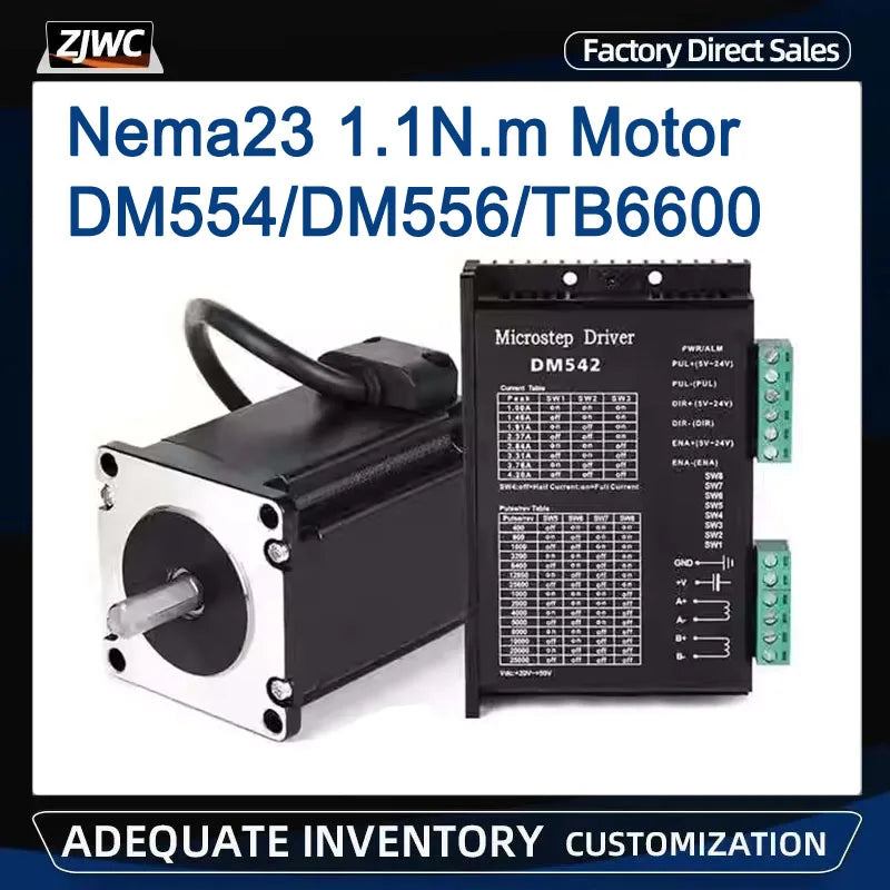 Nema23 CNC Stepper Motor Kit &ndash; Exceptional Precision and Power