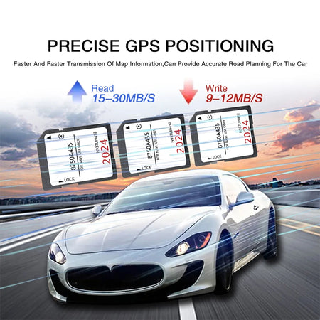 C-11 NAVI SD Card 16GB &ndash; Updated UK Europe Sat Nav Maps