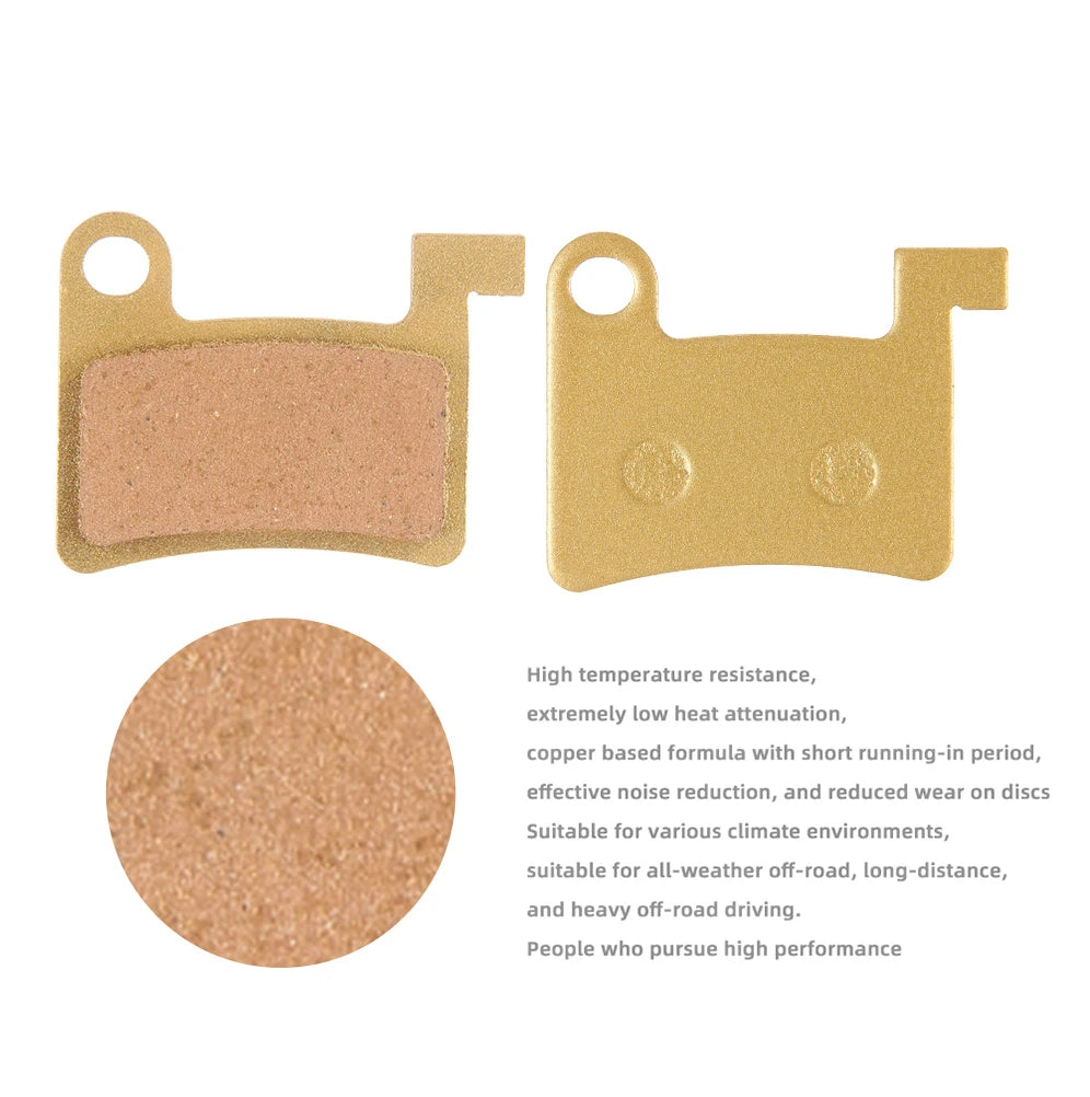 Electric Bicycle Disc Brake Pads Copper Based &ndash; All Metal