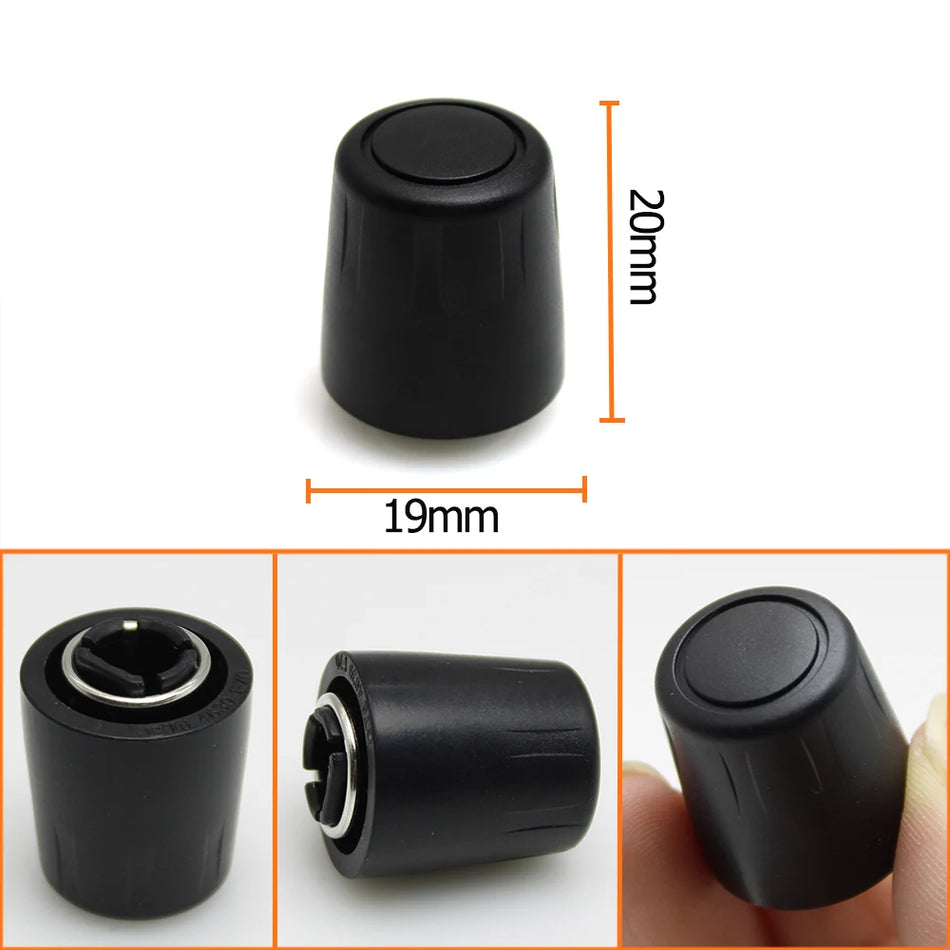 Rotary Volume Knob Cap For BMW X5 X6 (2007-2013) E70 E71 E72, PC And ABS Replacement