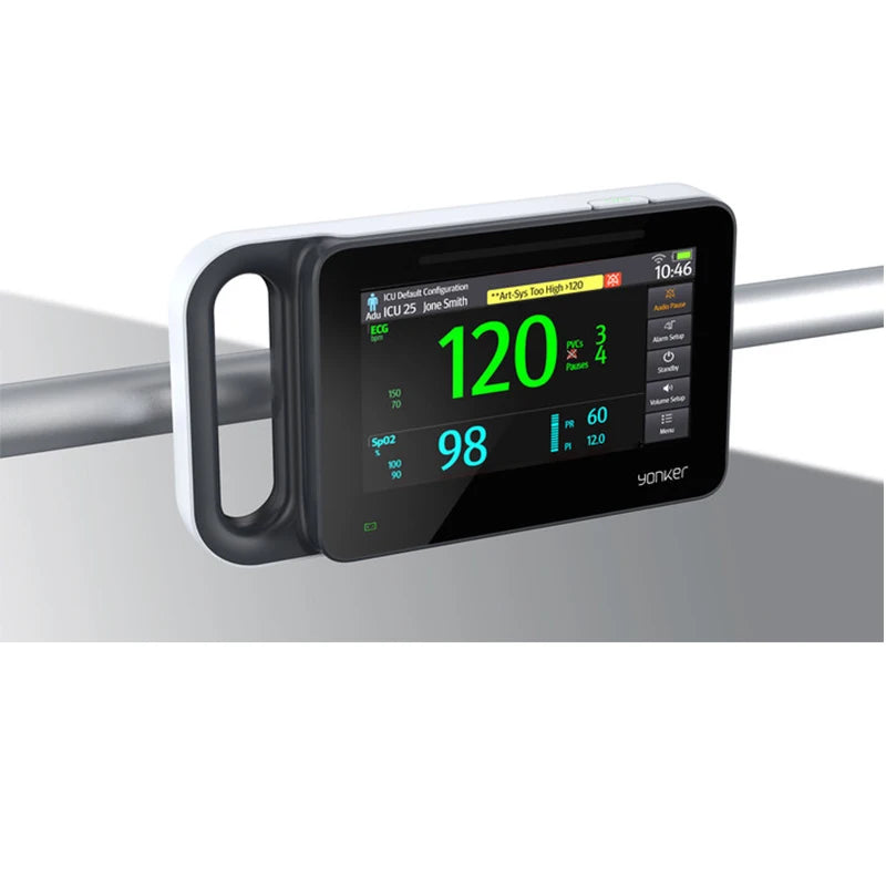 7-calowy ekran dotykowy monitor parametrów życiowych 6 parametrów weterynaryjny