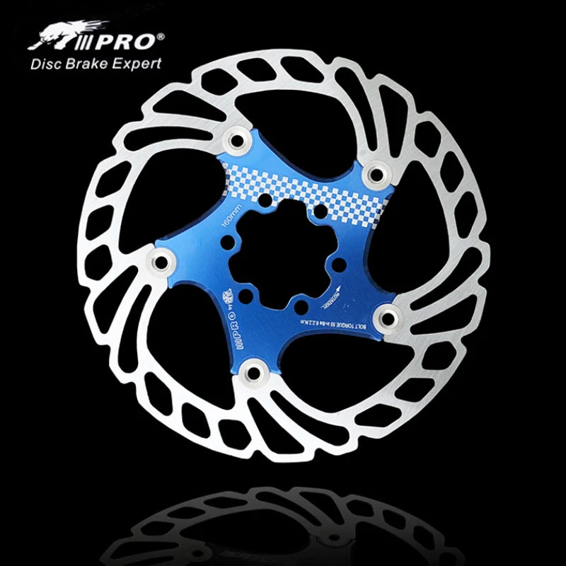 IIIPRO Floating Disc Brake Rotor for Mountain Bikes, 140mm 160mm 180mm 203mm