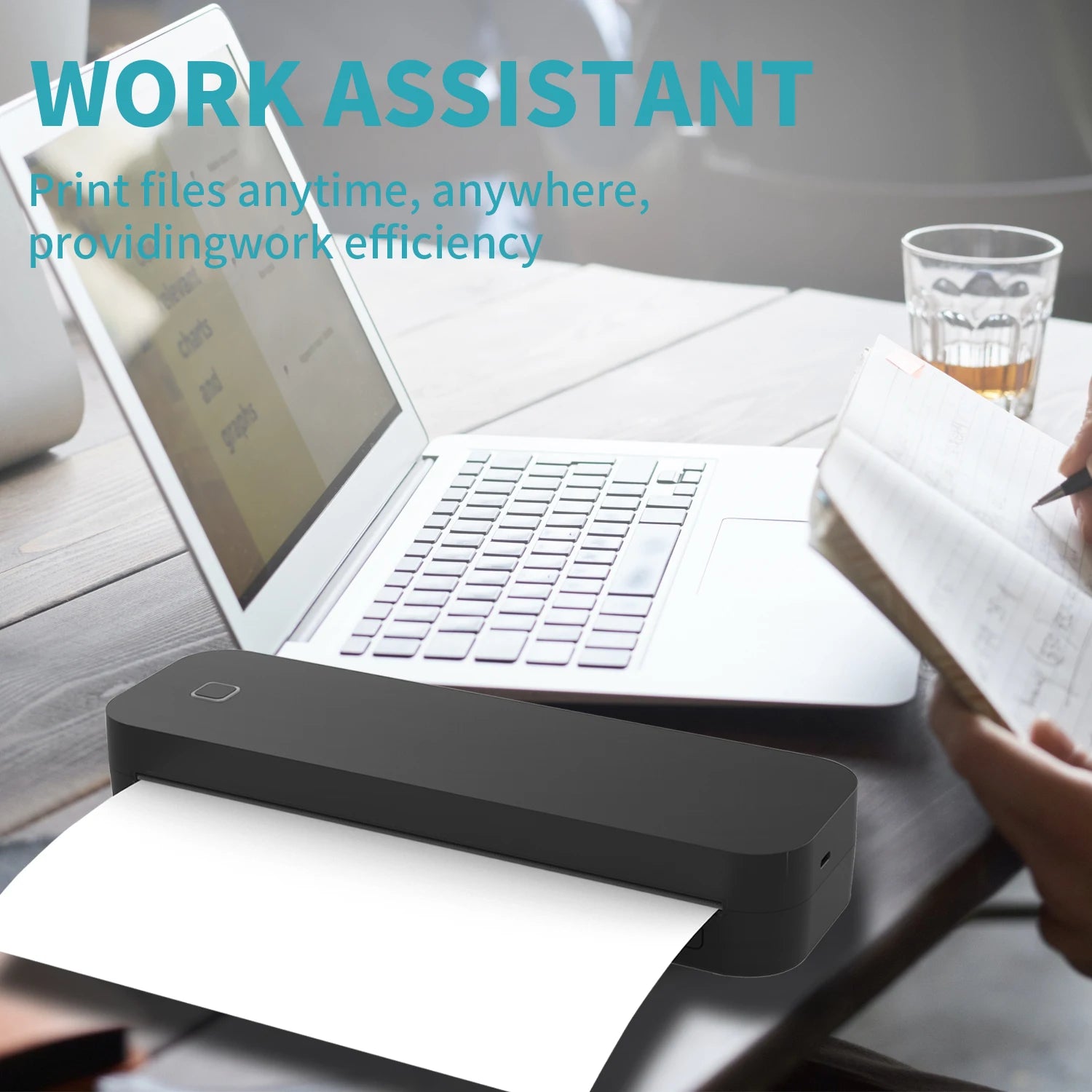 Marklife Smart A4 Paper Printer D210 &ndash; Portable Bluetooth