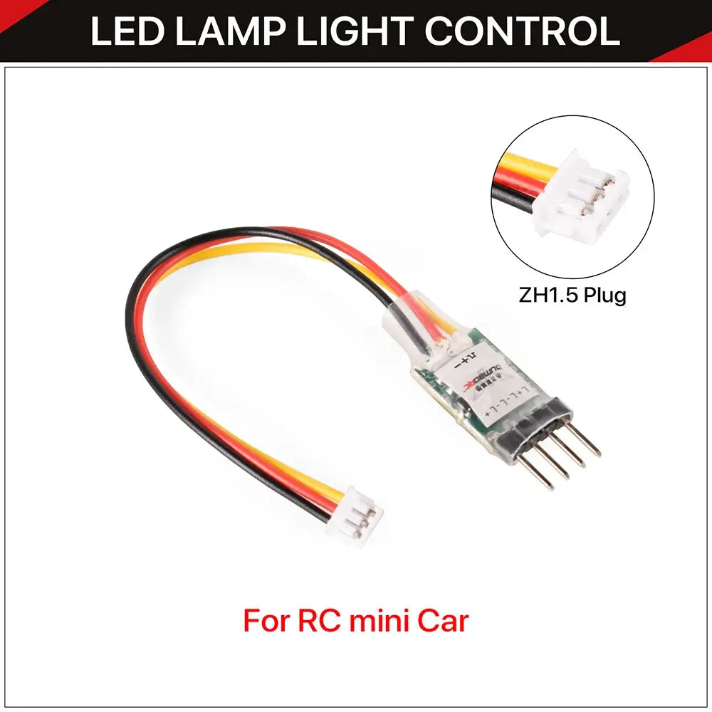 DUMBORC RC Light Controller LED Switch Panel System Turn On/Off 3CH for RC Car Vehicle RC Mini Car Fixed Wing Aircraft Parts by InterCyprus Trading Ltd