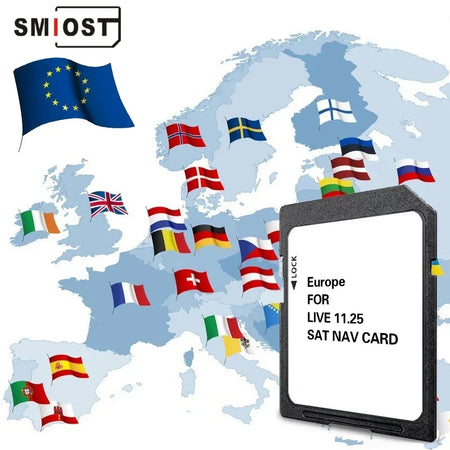 Sat Nav Maps 8201753027 8GB Europe 2024 &ndash; Renault Live CHINA / Live 11.25 no USB