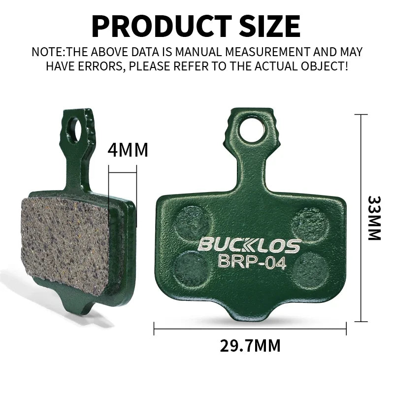 Bucklos Ceramic Hydraulic Disc Pads SRAM Elixir &ndash; Durable