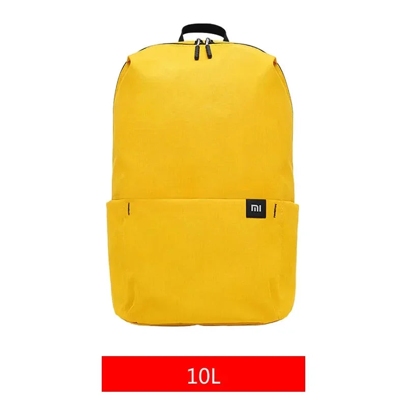 Xiaomi 10L Waterproof Small Backpack for City Leisure and Travel Yellow 10L