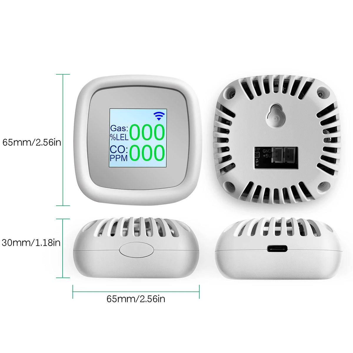 Tuya WIFI Combustible Gas Detector &ndash; Smart Alarm System