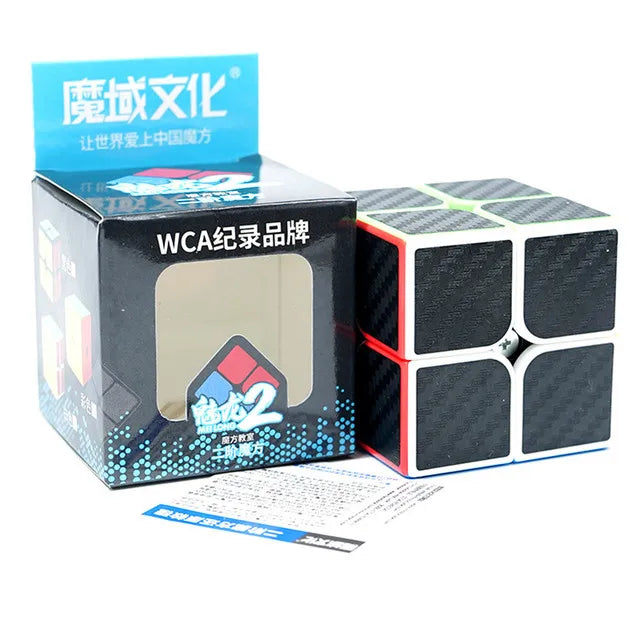 MoYu Meilong 2 2x2x2 Magic Cube &ndash; Enhanced Cognitive Skills carbon