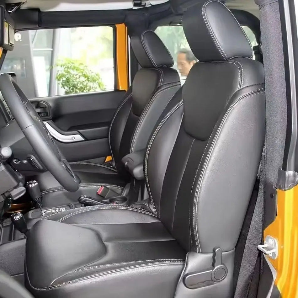 Jeep Wrangler JK 2 Dveře 2013 2018 Nappa Kožené Potahy Sedadel