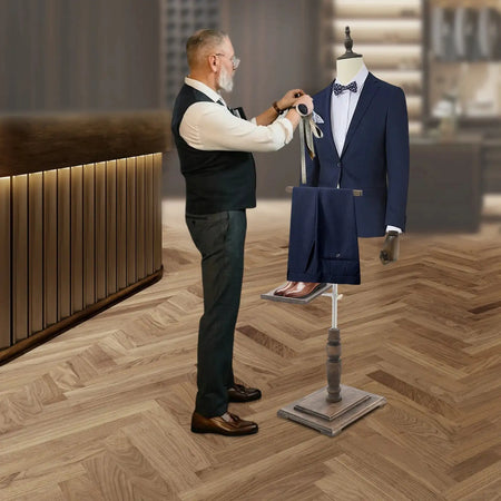 Male Clothing Store Display Racks &ndash; Height Adjustable