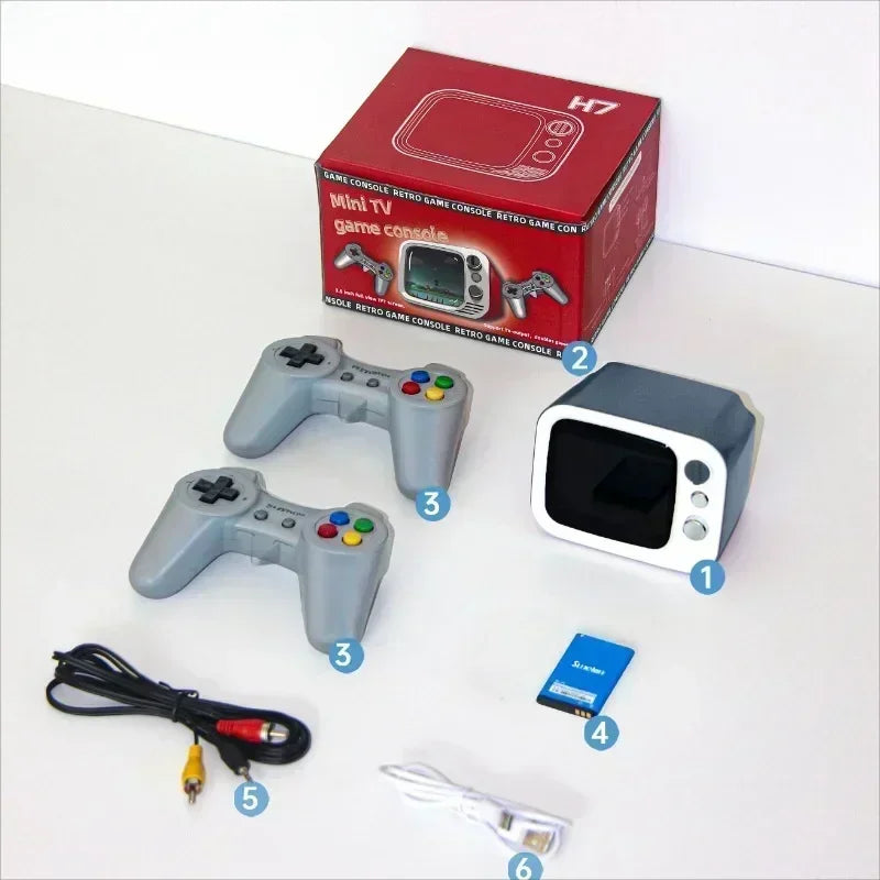 H7 Retro Handheld Game Console with 740 Classic Games