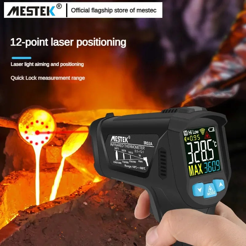 Mestek IR02C Thermometer &ndash; Non Contact Temperature Meter