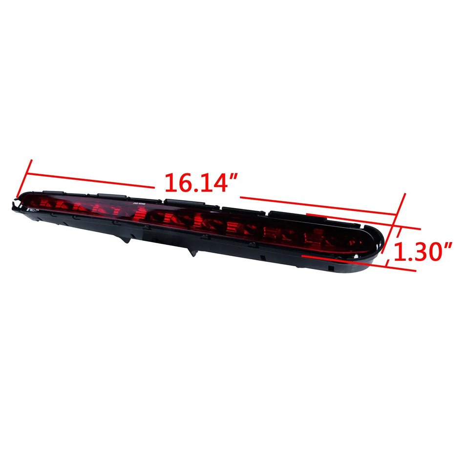LED Rear Third Brake Light High-Visibility Replacement for Mercedes-Benz E Class W211 Red Lens