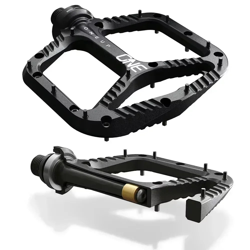 Composite Flat BMX MTB Bike Pedals &ndash; Ultralight Titanium Design