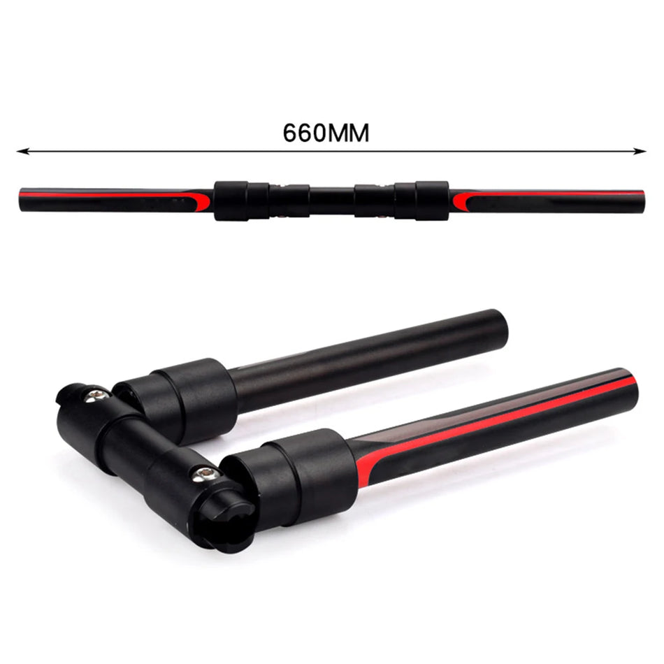 Αλουμινένιο Κράμα Αναδιπλούμενο MTB Τιμόνι για Ηλεκτρικά Ποδήλατα