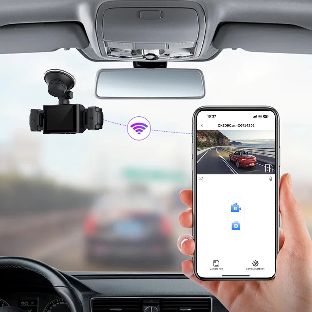 4 Channel 1080P Dash Cam