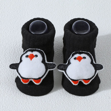 Cute 3D Panda Baby Socks &ndash; Soft Cotton Comfort for Infants 1 / 0-6M